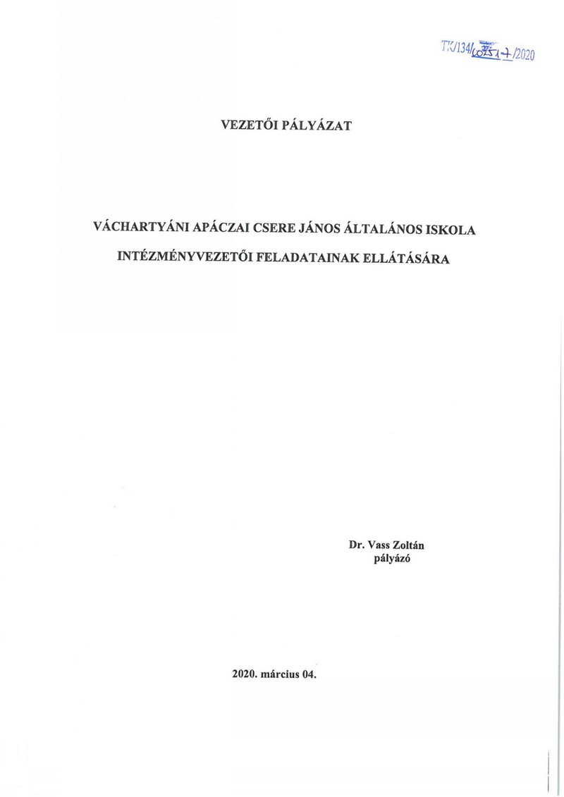 vachartyan iskola vezetoi palyazat dr vass zoltan 20200319